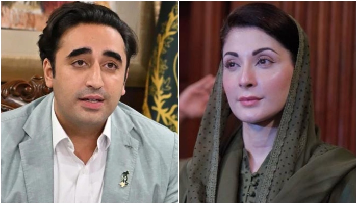 PPP chairman Bilawal Bhutto-Zardari (left), and PML-N senior vice president Maryam Nawaz. — X/@ForeignOfficePk//Facebook/@TheMaryamNSharif