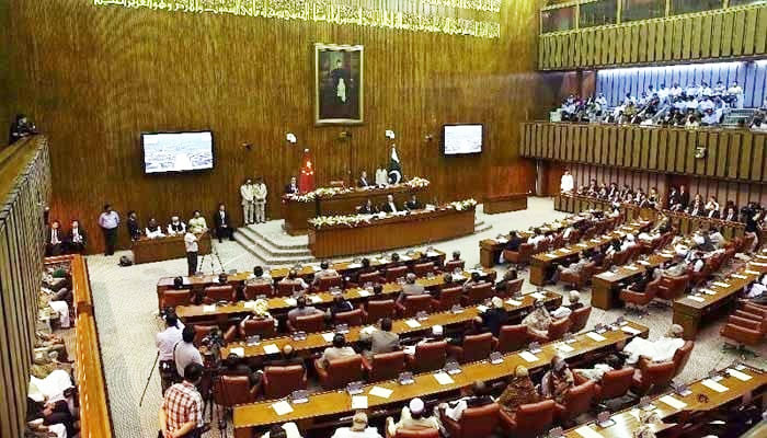 Inside view of the Senate of Pakistan. — Radio Pakistan/File