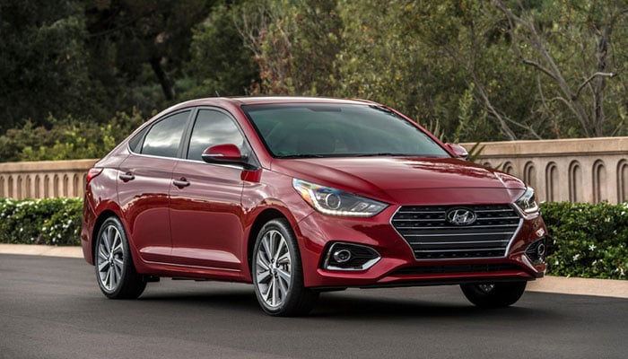 The 2022 Hyundai Accent. — Hyundai website