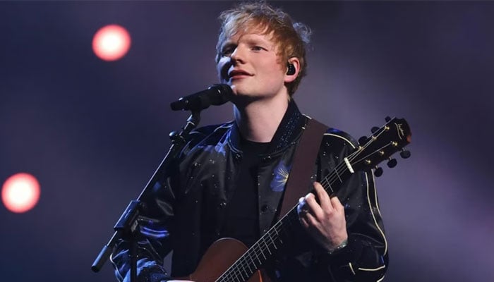 Ed Sheeran concludes his tour with Shah Rukh Khans open-arm pose