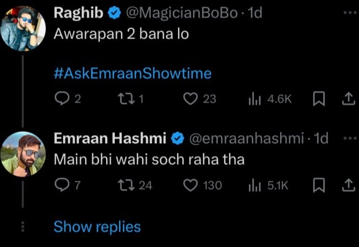 Emraan Hashmi dishes on Bollywood struggles and upcoming films