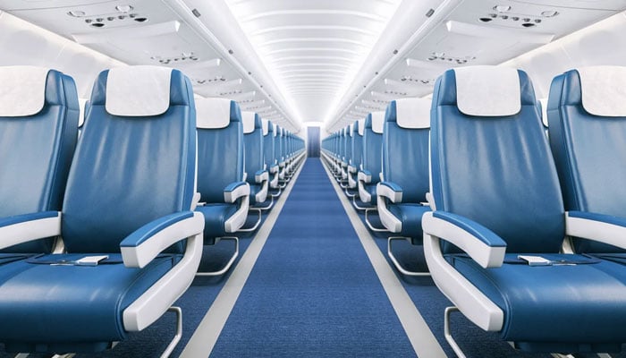 A representational image of plane seats. — Afar/File