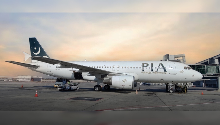 The Pakistan International Airline (PIA) plane. —PIA/Facebook