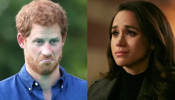 Several social media accounts posted about Harry and Meghan being removed from the website