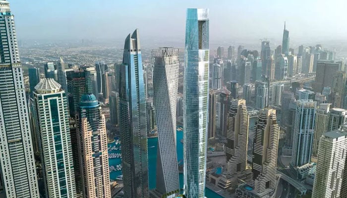 Ciel Tower in Dubai Marina in the United Arab Emirates (UAE). — Ciel Tower/File