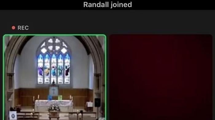 Woman accidentally broadcasts herself live from shower at church funeral livestream