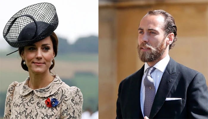 James Middleton posted an unseen childhood picture of himself and Kate alongside a heartfelt message