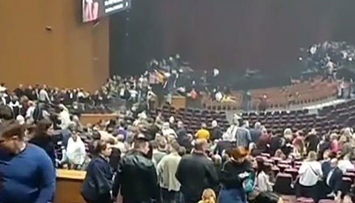 Gunmens attack claims dozens of lives in Moscow concert hall.  — Guardian/Pixel