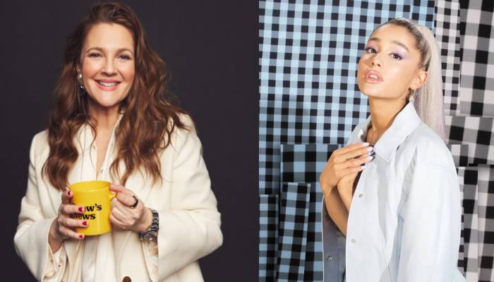 Drew Barrymore admits shes happy to meet Ariana Grande during her talk show