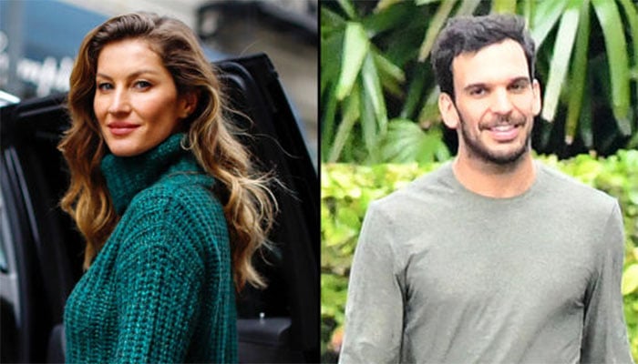 Gisele Bundchen and Valente were spotted kissing outside her Miami residence on Valentines day.