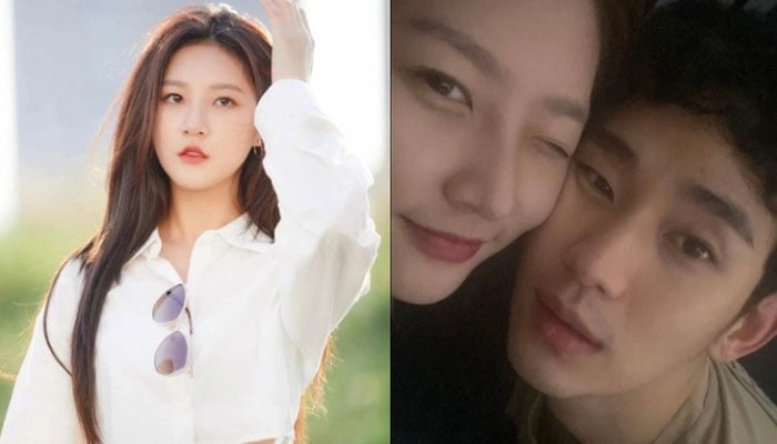 Kim Sae-ron and Kim Soo-hyun are causing a stir on social media.