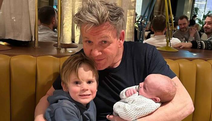 Gordon Ramsay gives a peek into home life with two young boys: Photo