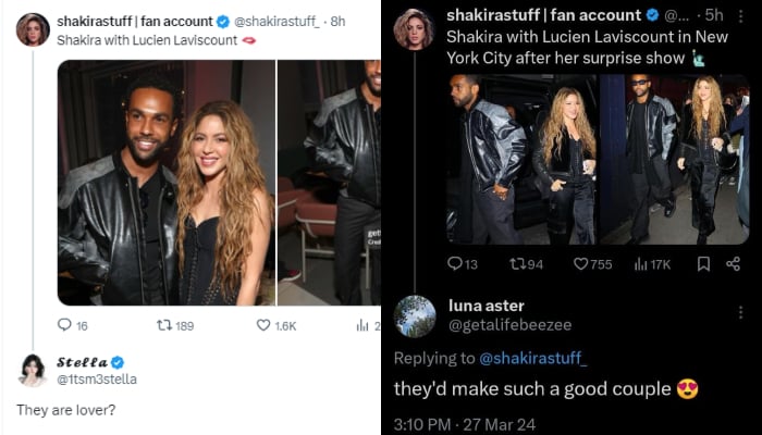 Shakira, Lucien Laviscounts appearance in NYC sparks dating rumours
