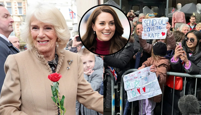 Queen Camilla gives update on Kate Middleton