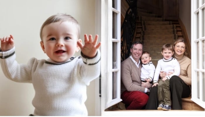 Prince François of Luxembourg is celebrating his first birthday with heartwarming moments