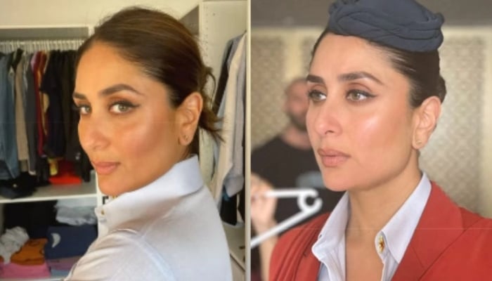 Kareena Kapoor shares BTS glimpses from the sets of Crew