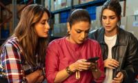 Kriti Sanon Expresses Admiration For 'Crew' Co-stars Kareena Kapoor, Tabu