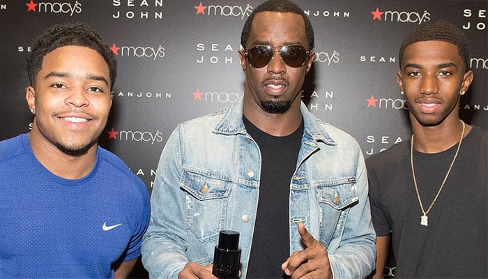 Diddy's sons Kim and Justin were taken into custody when their home was raided.