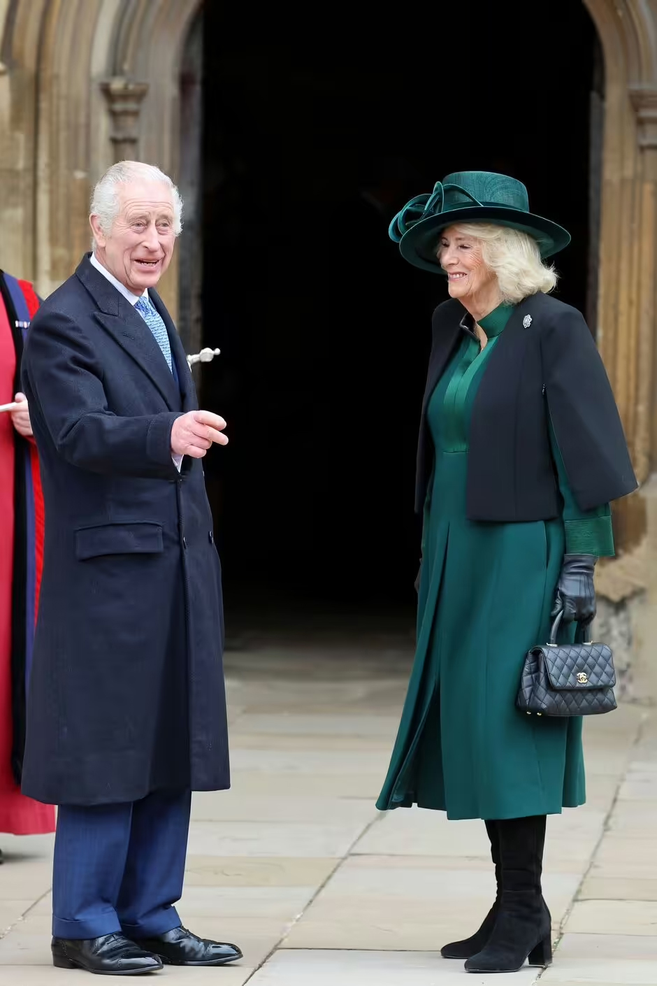 King Charles shrugs off health worries during cheery Easter appearance
