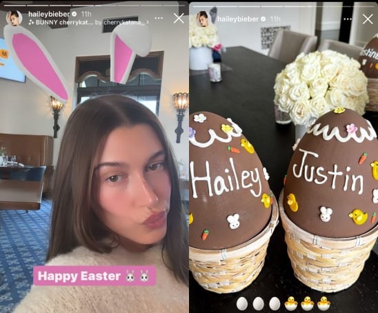 Hailey Bieber posts personal photo for Easter amid Justin Bieber breakup rumors