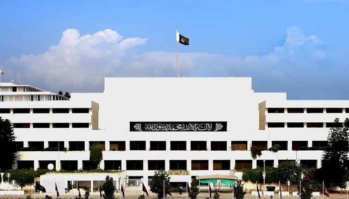 The Parliament House in Islamabad. — X@NAofPakistan
