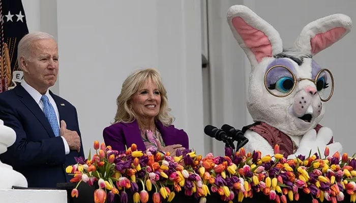 Biden denies involvement in Easter and Transgender Visibility Day proclamations. ——AFP