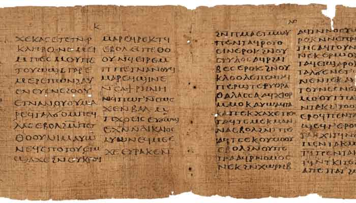 The Crosby-Schoyen Codex was first discovered in 1950. — Brent Nongbri/File