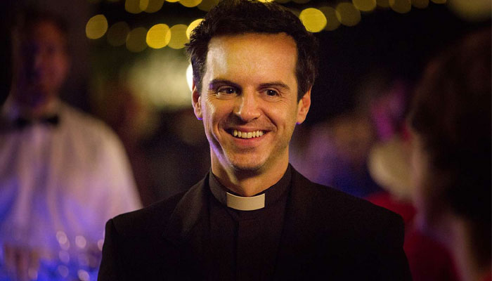 Andrew Scott plays the 'sexy priest' in the 2016 hit comedy Fleabag