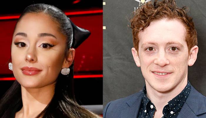 Ariana Grande offers support to Ethan Slater at his finale Broadway show