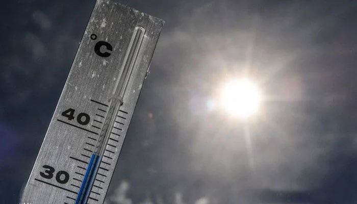 A representational image showing a Celsius degree scale. — AFP/File
