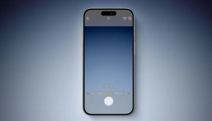 New possible camera layout on iPhones after iOS 18 update. — Macrumours/File