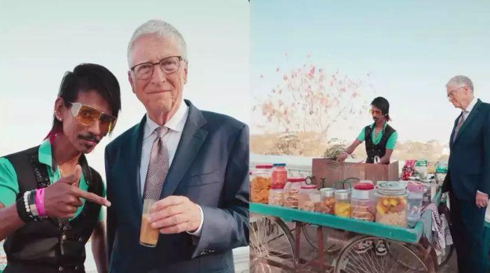 Bill Gates making Dolly Chaiwala Windows 12 brand ambassador?