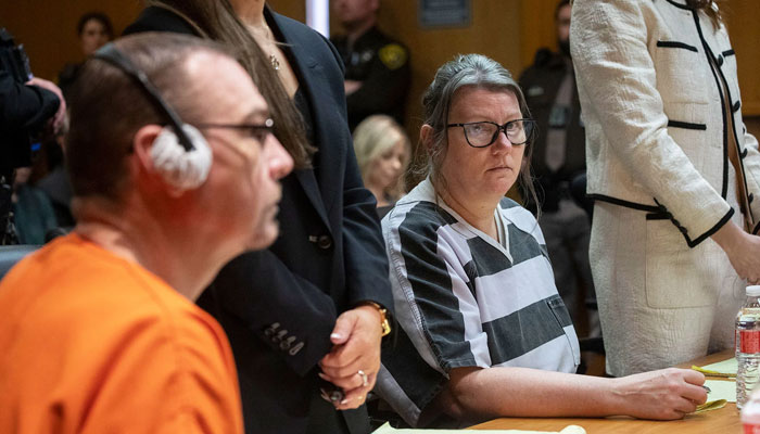 US school shooters parents get ten to 15-year prison time. (James Crumbley; Jennifer Crumbley. — AFP )