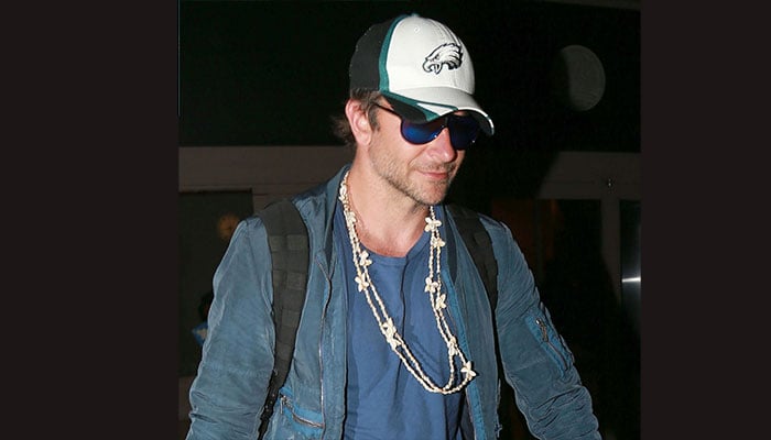Bradley Cooper steps out in athleisure wear in New York.