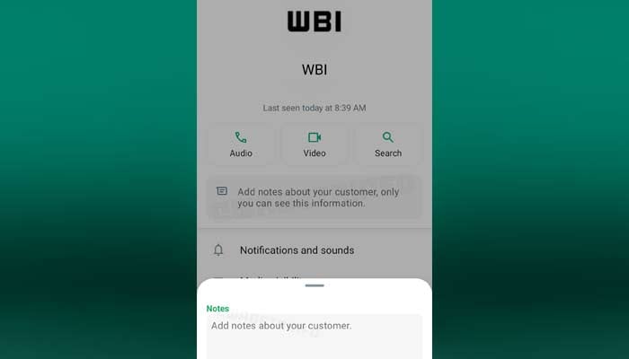 A display of the WhatsApps new feature. — WABetaInfo/File
