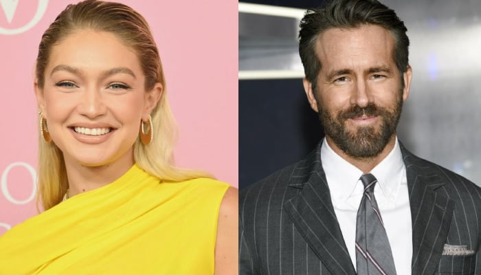 Gigi Hadid has a fun interaction with Ryan Reynolds about her brand