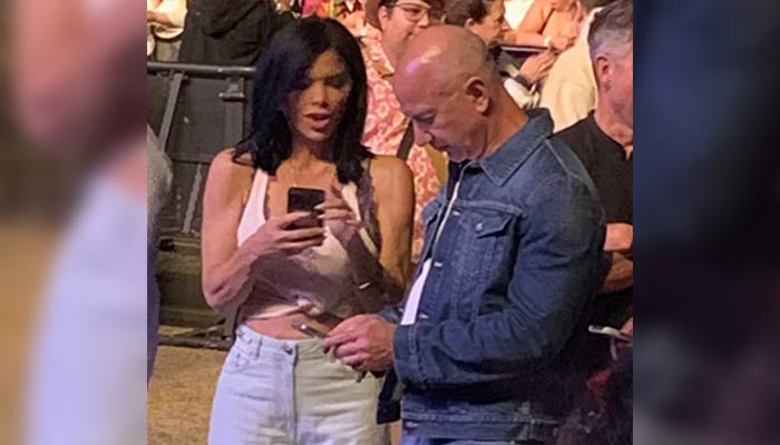 Jeff Bezos was spotted at Coachella with partner Lauren Sanchez. — People/Documents