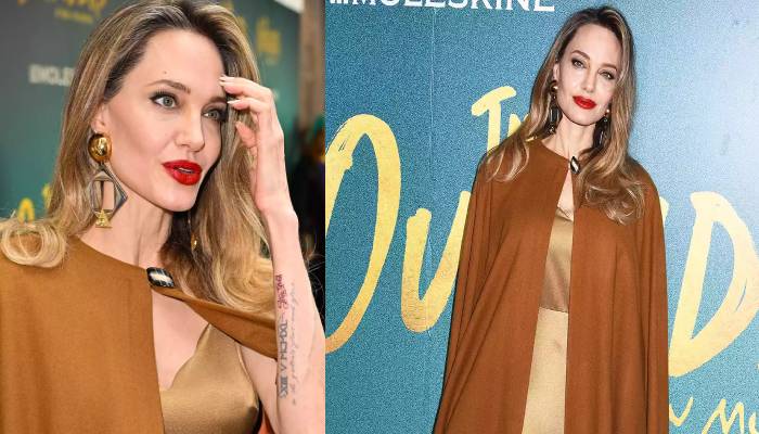 Angelina Jolie shares insight into her new golden tattoo: Pictures