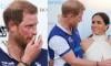 Prince Harry mocked for wiping nose on shirt in new viral video