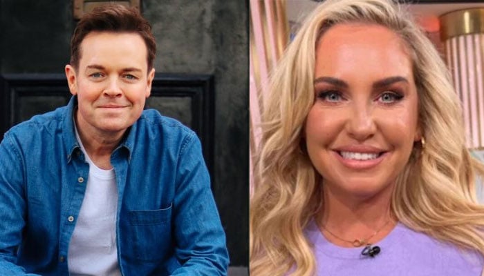 Josie Gibson and Stephen Mulhern were spotted holding hands backstage