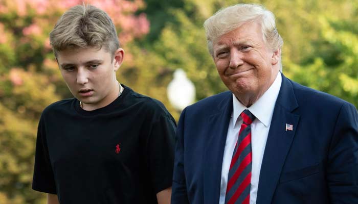 Barron Trump became the cause of Donald Trump’s wrath. --AFP/File