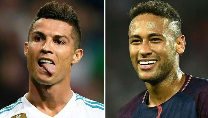 Cristiano Ronaldos water business makes him richer than Neymar. — AFP/File