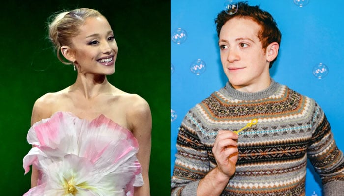 Ariana Grande and boyfriend Ethan Slater have been promoting their upcoming musical, ‘Wicked’