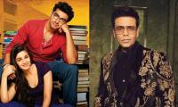 Alia Bhatt, Arjun Kapoor And Karan Johar Celebrate 10 Years Of '2 States'