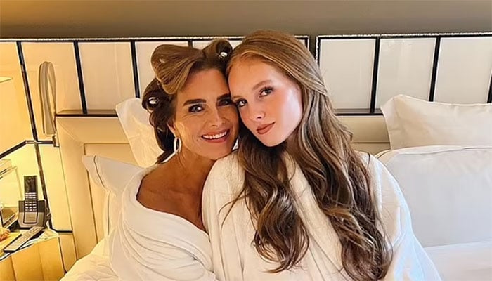 Brooke Shields pens heartfelt tribute to daughter: love being your mom.