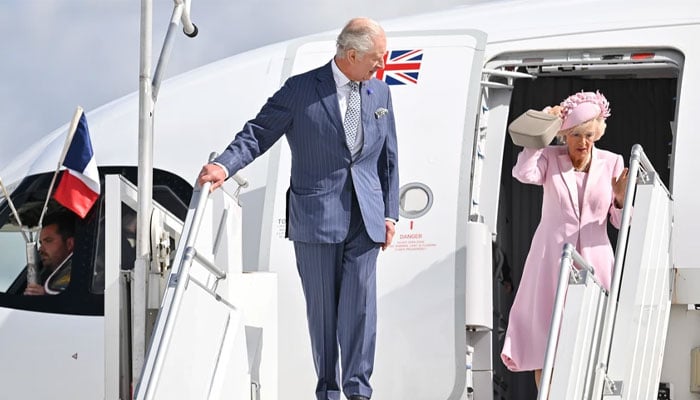 Last September, King Charles and Queen Camilla used the same plane for a state visit to France
