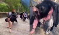 Hilarious Video Shows Hikers 'wobbly Legs' After Climbing 7,200 Steps