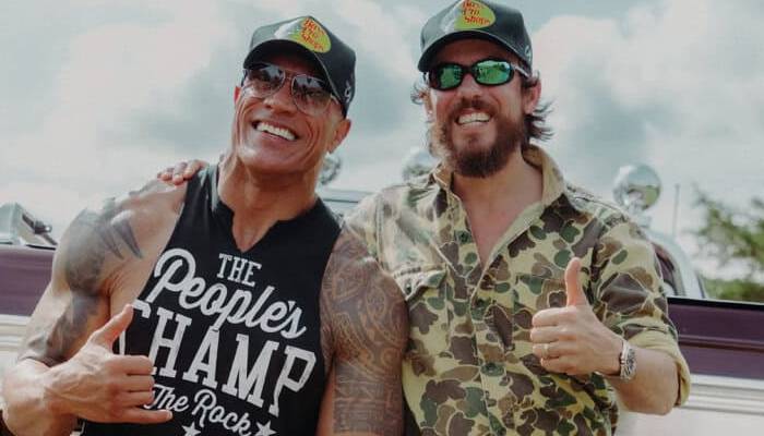 Dwayne Johnson reflects on his bond with country crooner Chris Janson