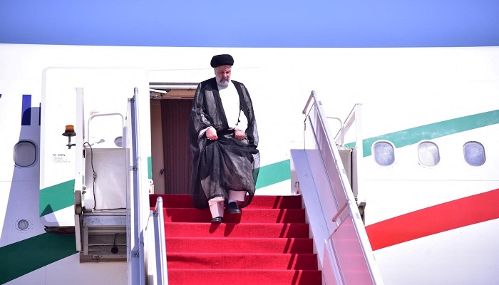 Iranian President Ebrahim Raisi arrives on a three-day official visit in Islamabad, April 22, 2024. — Ministry of Foreign Affairs (MoFA)