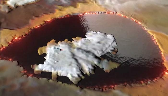 Jupiters Io moon has active volcanoes. — X/@Kilauea50